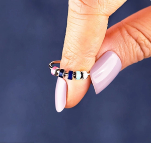 Anillo de cuentas de colores Anti estrés Uno Anillo de cuentas de colores Anti estrés Uno