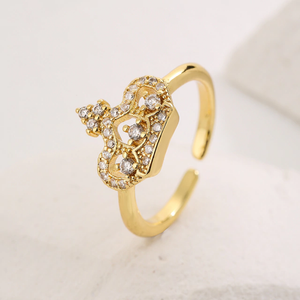 Anillo diamantes corona rey Anillo diamantes corona rey