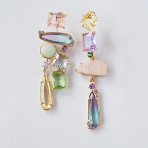 Aretes Aurora multicolor Aretes Aurora multicolor