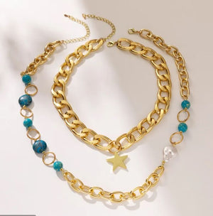 Collar Lara dorado Collar Lara dorado