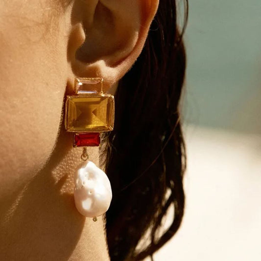 Aretes Sofía multicolor