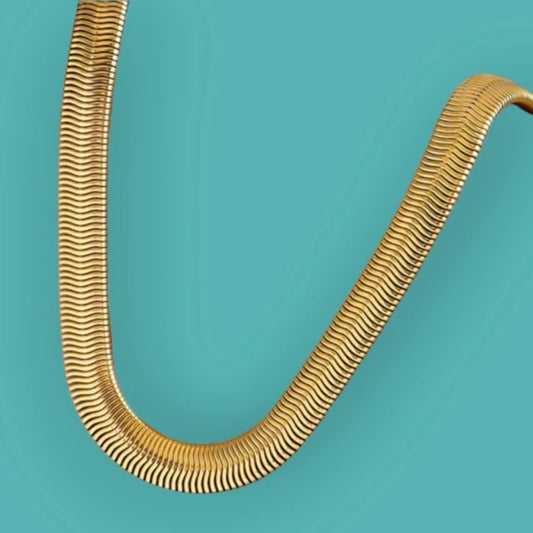 Cadena de hueso de serpiente