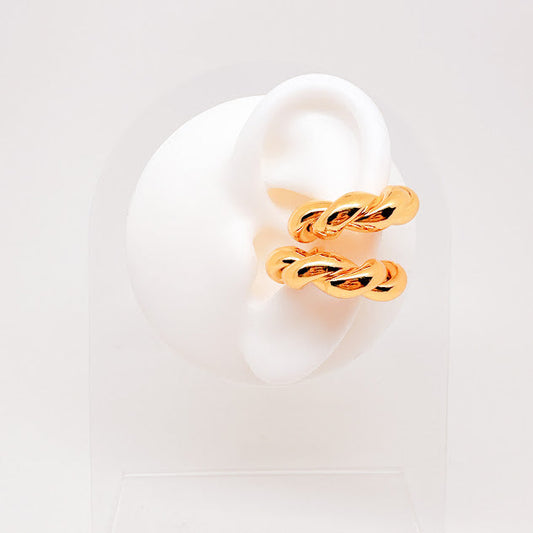 Aretes Simuladores Selene dorados