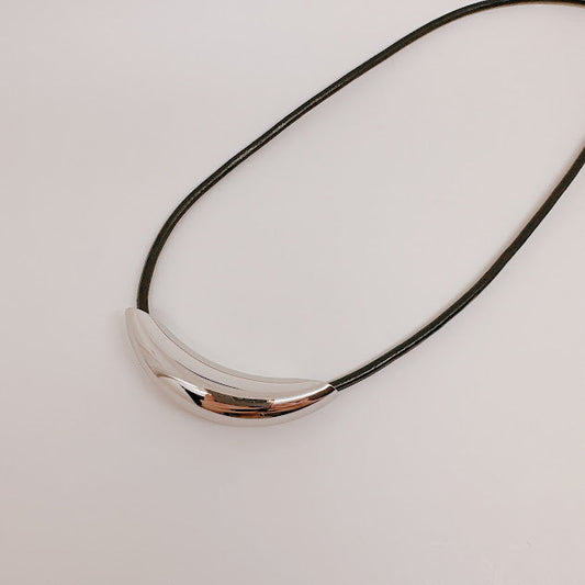 Collar Choker plateado