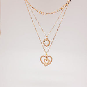 Collar Amor amor dorado Collar Amor amor dorado