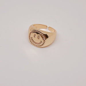 Anillo Happy Glam dorado Anillo Happy Glam dorado