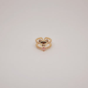 Anillo Osito tierno dorado Anillo Osito tierno dorado