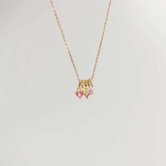 Collar dije romántico básico tendencia