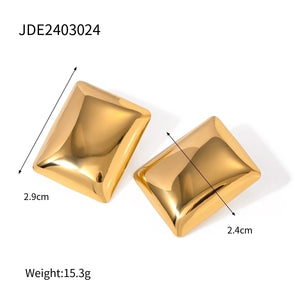Aretes básicos rectangulares básicos simples Aretes básicos rectangulares básicos simples