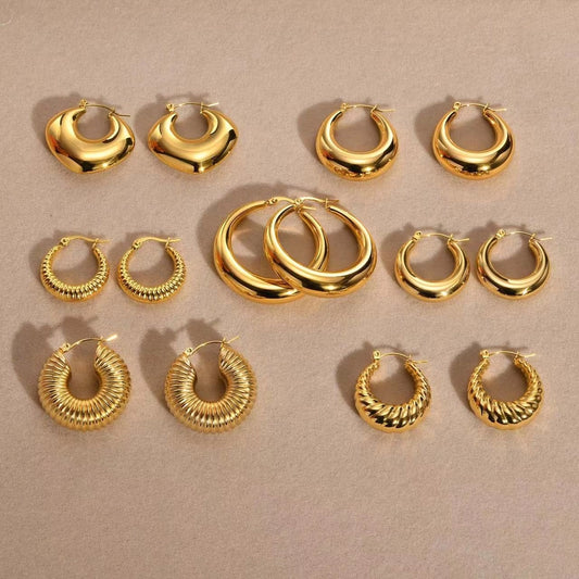 Aretes básicos casuales formales diseños varios