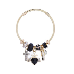 Pulseras charms estilo casual colores Pulseras charms estilo casual colores