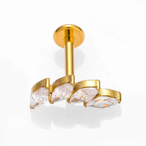 Piercings de titanio estilo naturaleza diseños varios Piercings de titanio estilo naturaleza diseños varios