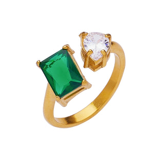Anillo circonia romántico colores varios Anillo circonia romántico colores varios