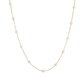 Collar gargantilla con perlitas