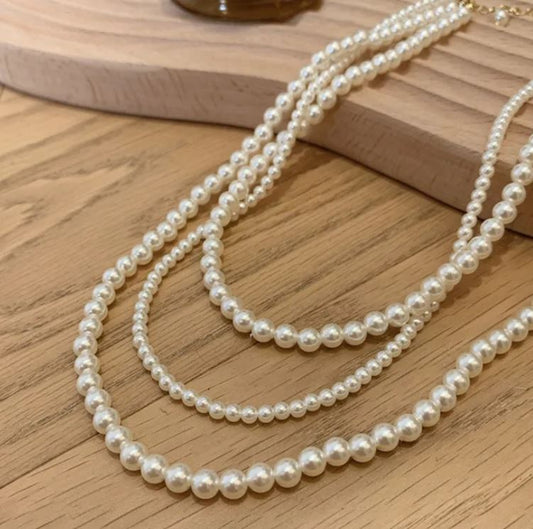 Collar Florencia blanco