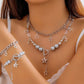 Collar Oriana plateado