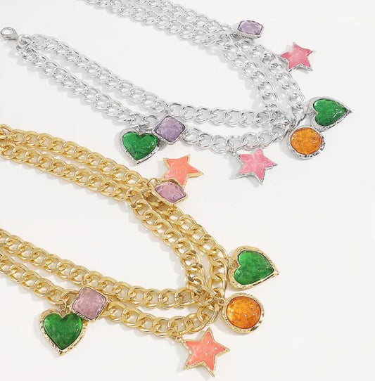 Collar Rita plateado