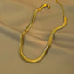 Cadena de hueso de serpiente media