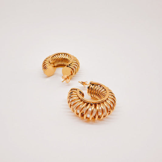 Aretes Hera dorados
