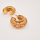 Aretes Hera dorados