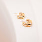Aretes Artemis dorados
