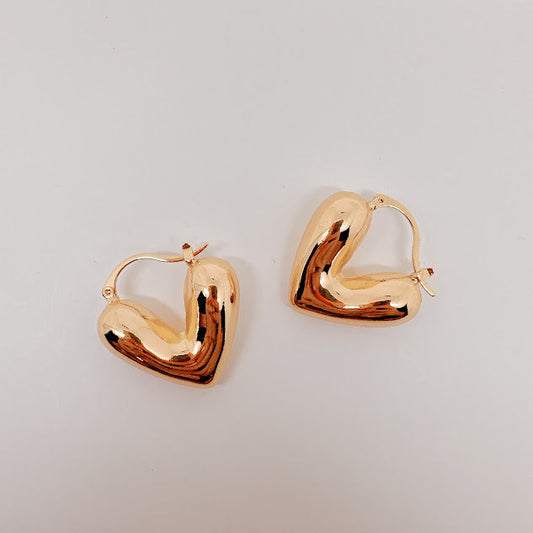 Aretes Milena dorados