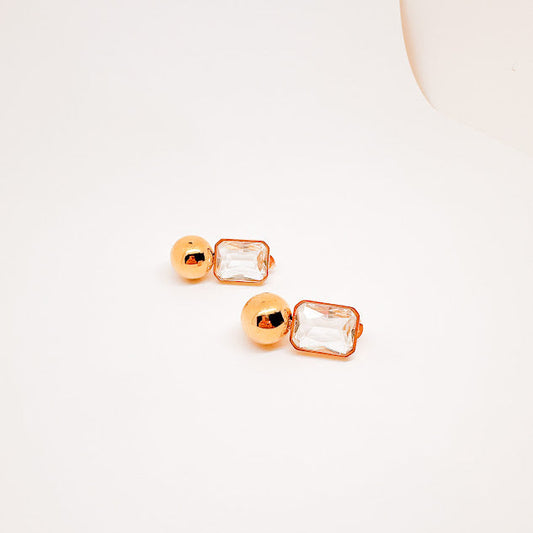 Aretes Charlotte dorados