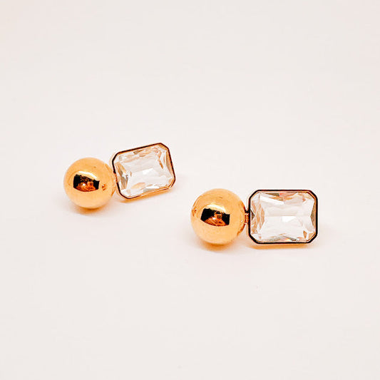 Aretes Charlotte dorados