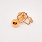 Aretes Charlotte dorados