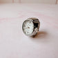 Anillo Reloj eterno romano dorado