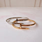 Pulsera Clavo plateado