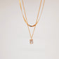 Collar Abril dorado