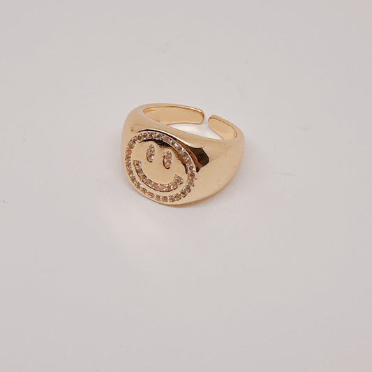 Anillo Happy Glam dorado