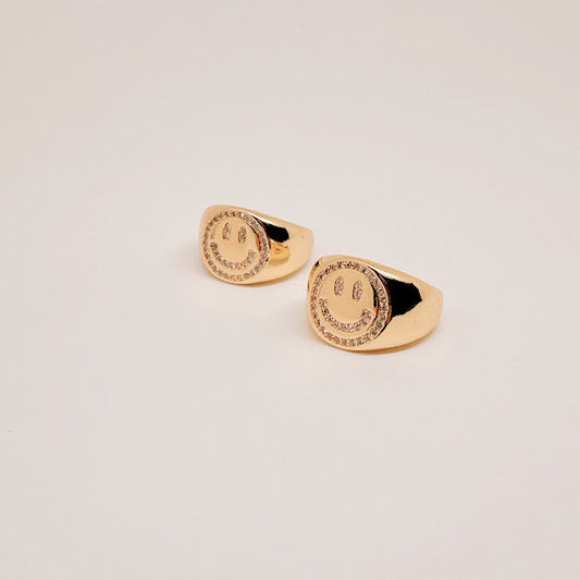 Anillo Happy Glam dorado