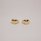 Anillo Corazon chunky dorado