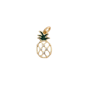 Dije piña dorada