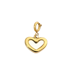 Dije de corazón madre perla
