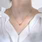 Collar de corazón con circonia romántico casual formal