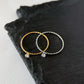 Anillo circonia estilo discreto básico elegante casual