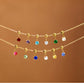 Collar ciconias colgantes constelaciones personalizado