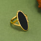 Anillo madre perla grande básico vintage