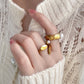Anillos elegantes con perla diseños varios