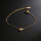 Pulsera elegante corazón con circonia
