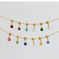 Collar ciconias colgantes constelaciones personalizado