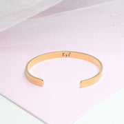 Brazalete hombre color dorado personalizable