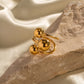 Anillo esferas varias elegante básico