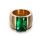 Anillo estilo chunky con zirconia casual formal