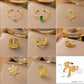 Anillos ajustables estilos variados casual formal