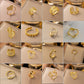 Anillos ajustables estilos variados casual formal