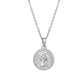 Collar dije moneda vintage moneda casual